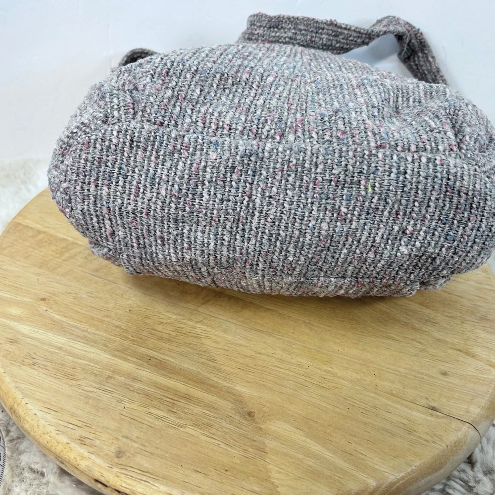 Tweed Hobo Bag Shoulder Bag Everyday Purse Casual Handbag‎